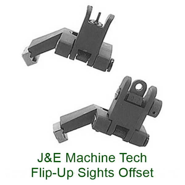JE Machine Flip Up Offset Sights